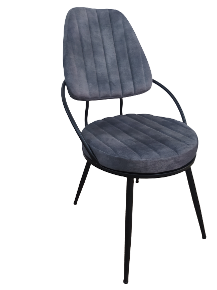 Sandalye 17312 SÜMBÜL Model Metal nikelaj Ortopedik oturum Örgü k