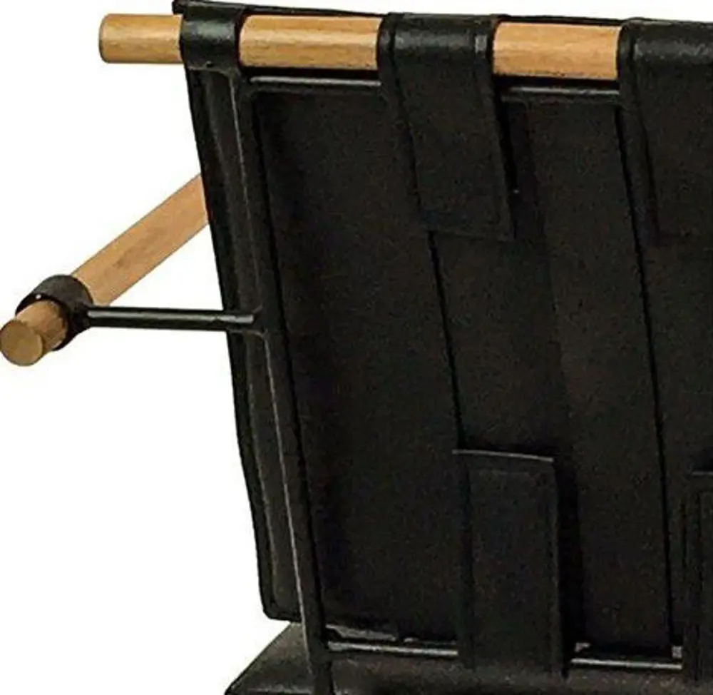 Sandalye 17983 PENYEZ Klasik Model Metal Siyah fırn boya ve sunid