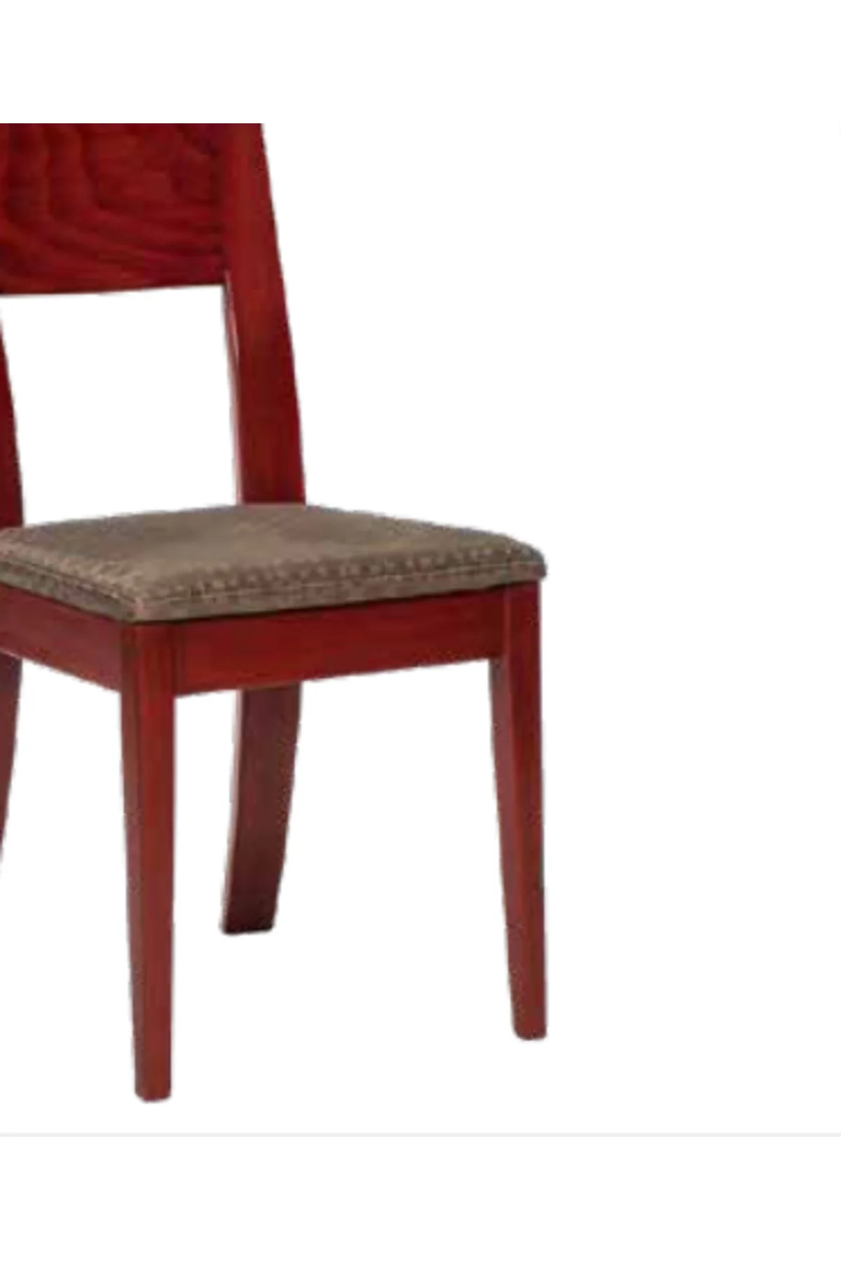 Sandalye 18509 Zus222 ÇITALI Model Kayın RETRO Parlak Ceviz Babyfac Kumaş ElYapım - Görsel 6