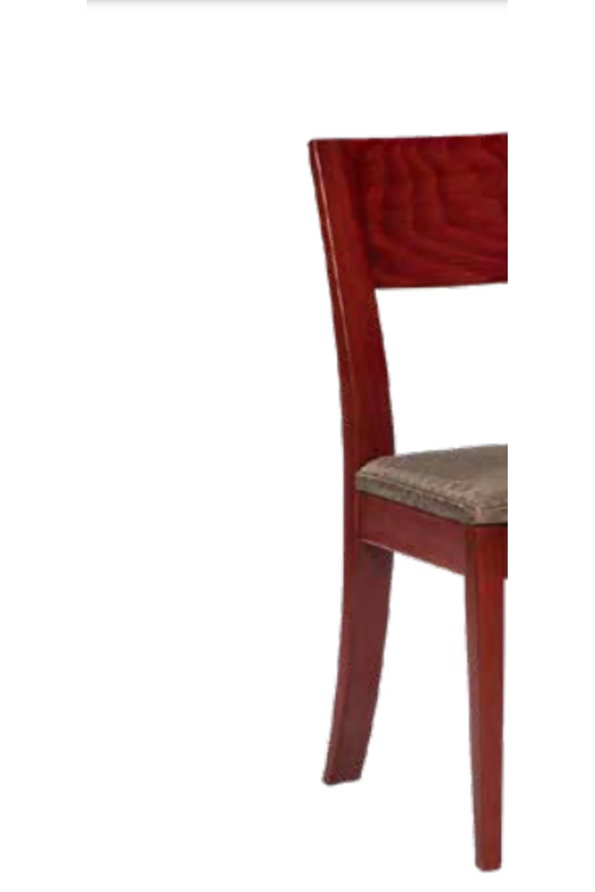 Sandalye 18509 Zus222 ÇITALI Model Kayın RETRO Parlak Ceviz Babyfac Kumaş ElYapım - Görsel 5