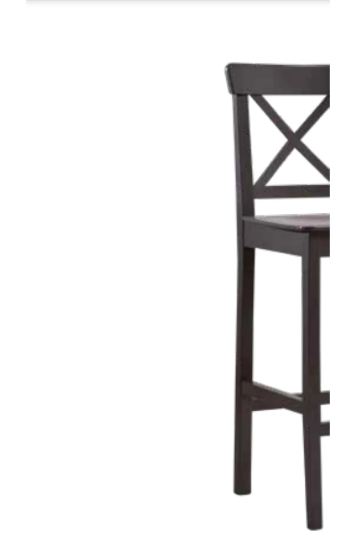 Sandalye 1924 Zus 2300 ÇAPRAZ Cafe BAR yüksek Model Kayın Ayak Parlak Siyah Sandalye 1924 Zus 2300 ÇAPRAZ Cafe BAR yüksek Model Kayın Ayak Parlak Siyah - Görsel 5