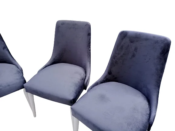Sandalye 19424 PAPEL Model Kayın Retro Ayak BABYFAC Antrasit Kapi