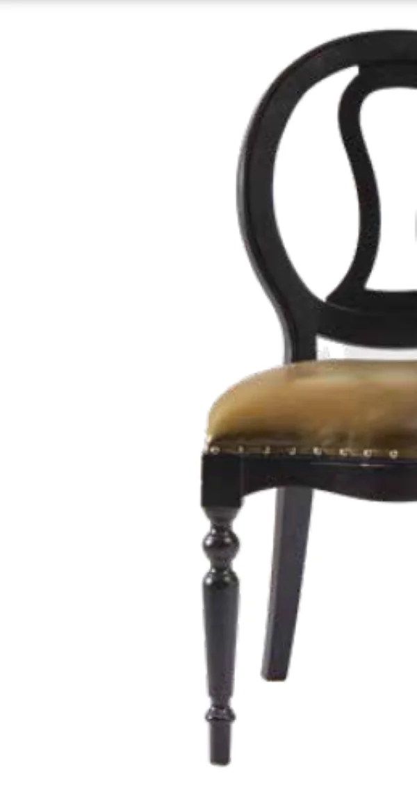Sandalye 19744 Zus2132 Klasik Model Bej Suni Deri Kumaş Kayın Tor