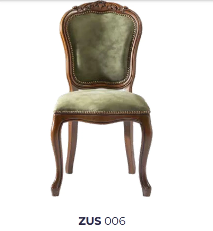 Sandalye 19746 Zus2137 Klasik Model KALİTE Kumaş Ceviz Kayın Asla