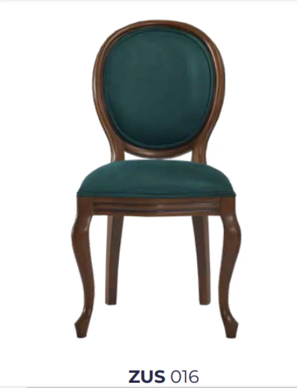 Sandalye 19753 Zus 2155 MADALYON Model Kayın Torna Aslan Ayak Kum