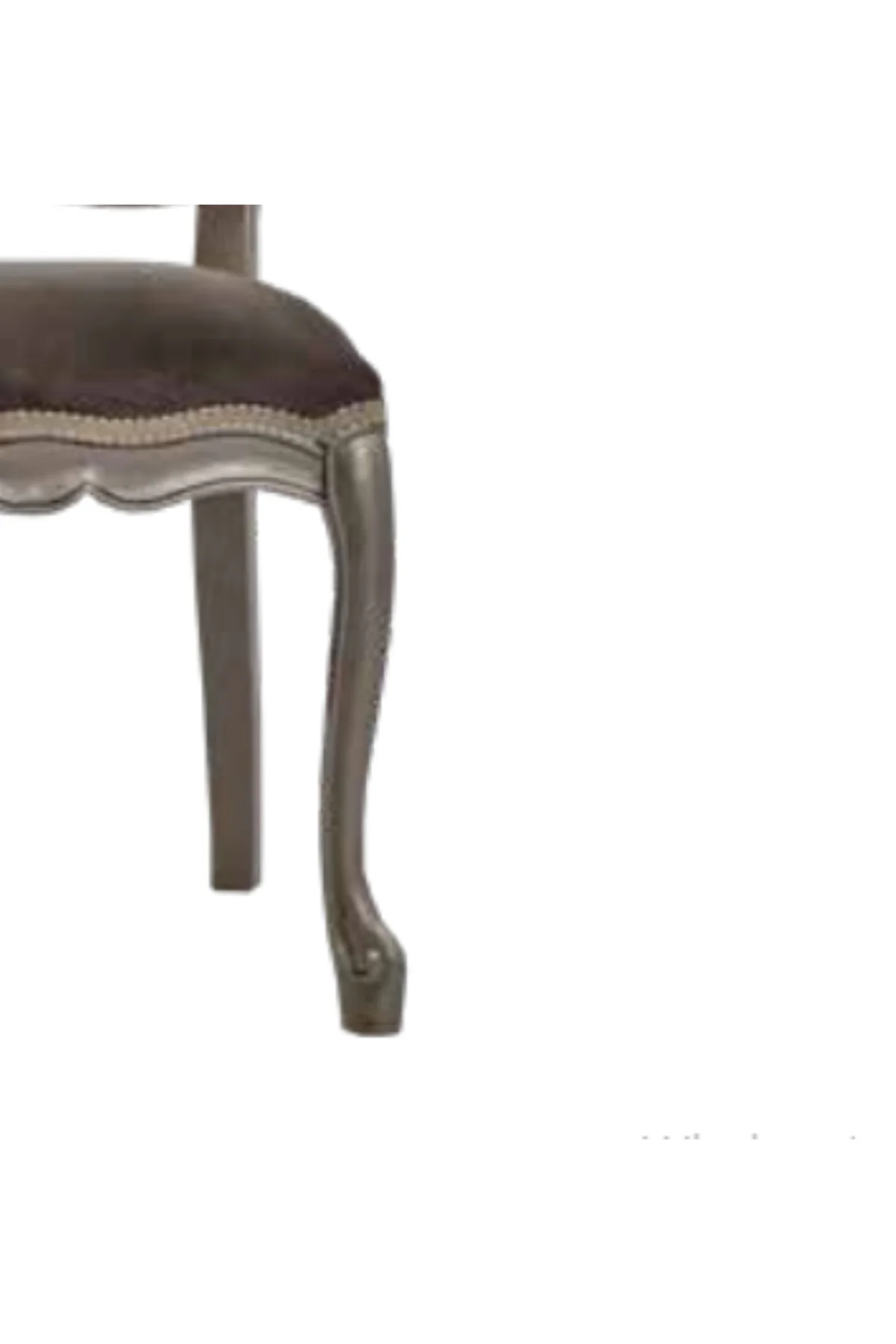 Sandalye 19758 Zus 2140 Model Gri Renk Baby Face Kumaş Kayın Aslan Ayak El Yapım Sandalye 19758 Zus 2140 Model Gri Renk Baby Face Kumaş Kayın Aslan Ayak El Yapım - Görsel 5