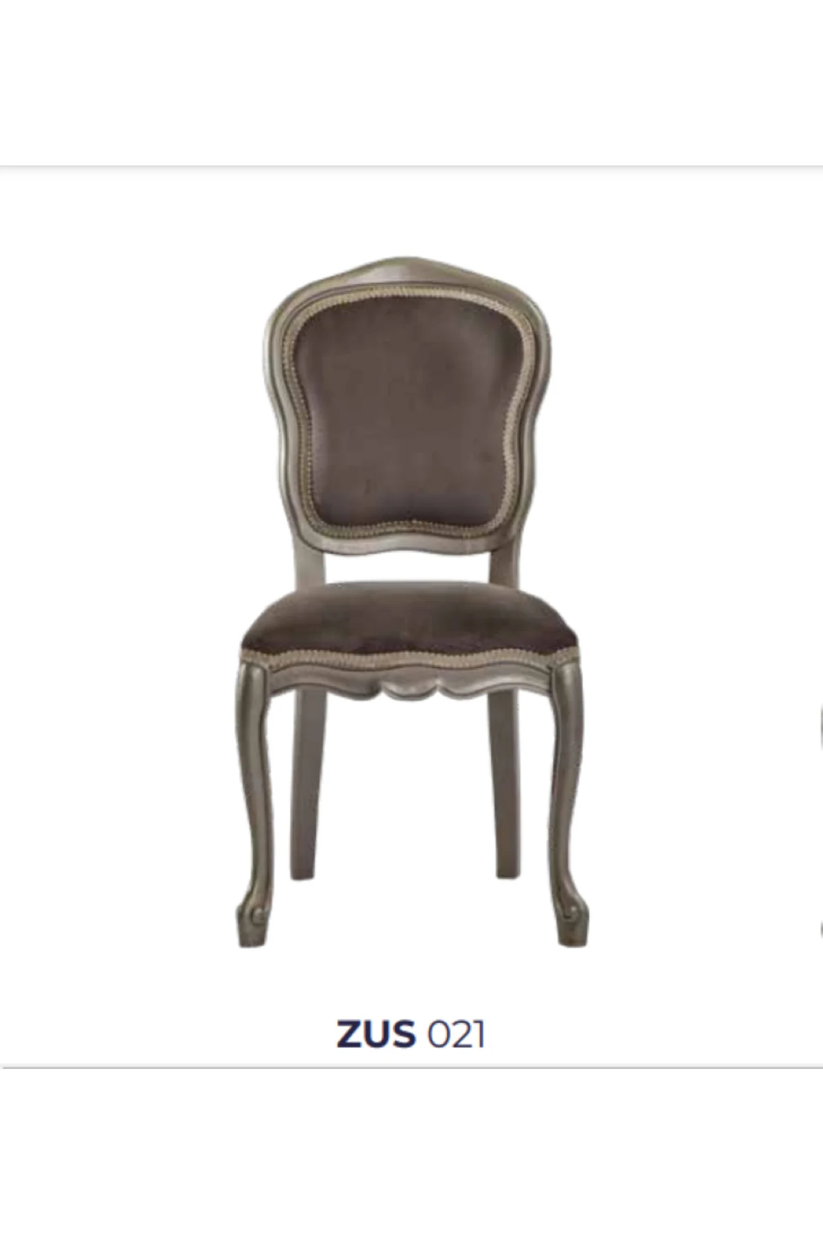 Sandalye 19758 Zus 2140 Model Gri Renk Baby Face Kumaş Kayın Aslan Ayak El Yapım Sandalye 19758 Zus 2140 Model Gri Renk Baby Face Kumaş Kayın Aslan Ayak El Yapım - Görsel 7