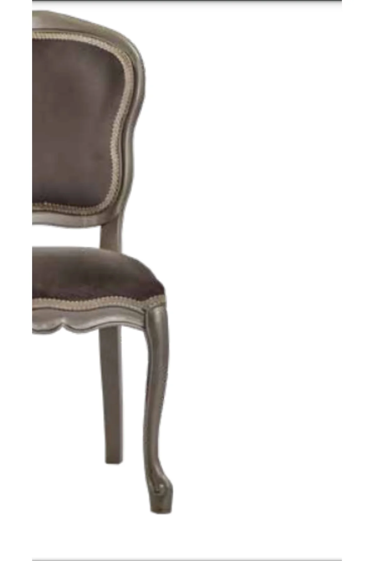 Sandalye 19758 Zus 2140 Model Gri Renk Baby Face Kumaş Kayın Aslan Ayak El Yapım Sandalye 19758 Zus 2140 Model Gri Renk Baby Face Kumaş Kayın Aslan Ayak El Yapım - Görsel 6