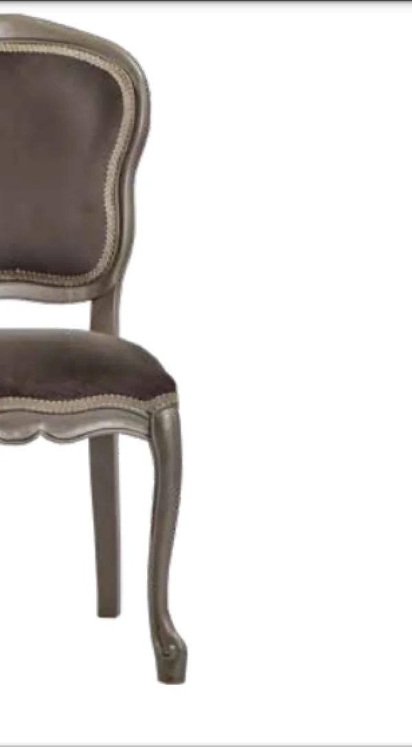 Sandalye 19758 Zus 2140 Model Gri Renk Baby Face Kumaş Kayın Asla