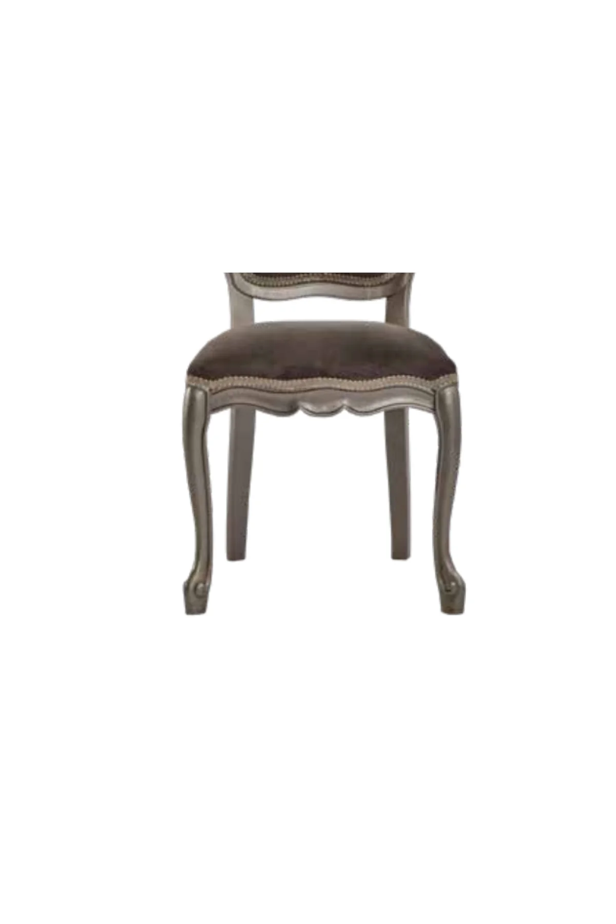 Sandalye 19758 Zus 2140 Model Gri Renk Baby Face Kumaş Kayın Aslan Ayak El Yapım Sandalye 19758 Zus 2140 Model Gri Renk Baby Face Kumaş Kayın Aslan Ayak El Yapım - Görsel 3