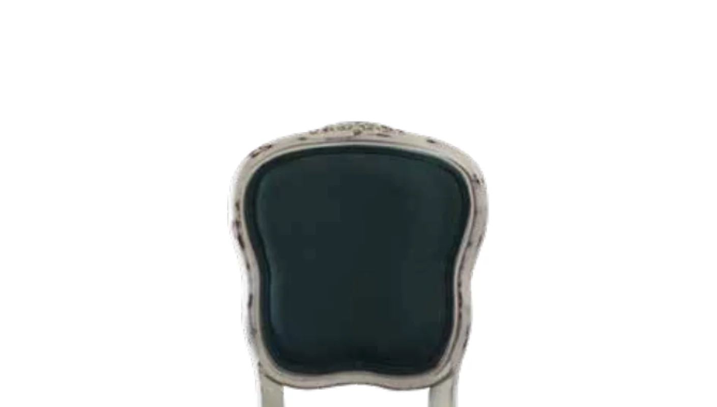 Sandalye 19759 Zus2142 Eskitme Model Yeşil Kumaş Kayın Eskitme As