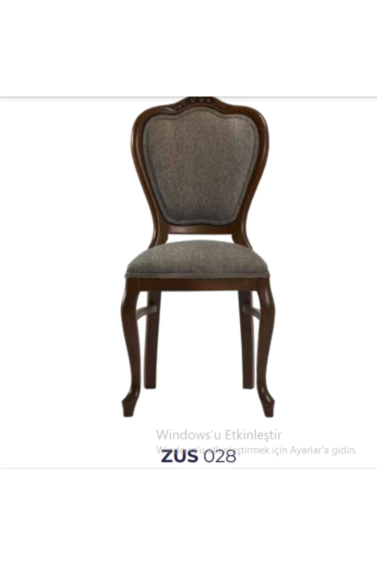 Sandalye 19765 Zus 2154 Model Kayın Aslan Ayak Çizgi Desen Örgü Kumaş Koyu Ceviz Sandalye 19765 Zus 2154 Model Kayın Aslan Ayak Çizgi Desen Örgü Kumaş Koyu Ceviz - Görsel 6