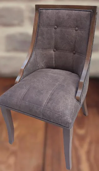 Sandalye 19777 ZUS2099 Kayın ayak ve Kenarı Çerçeve Model Kapiton