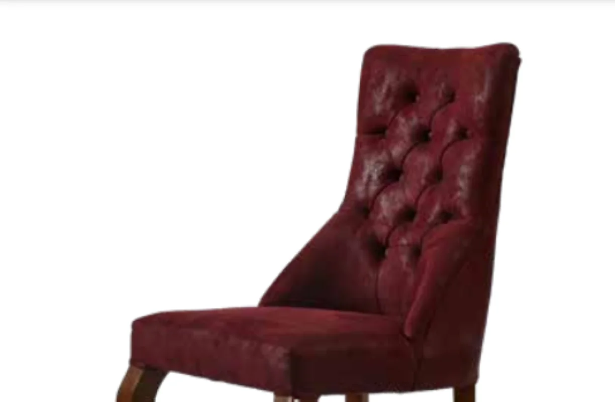 Sandalye 19801 Zus 2120  Kapitone Model Bordo Ort Sırt Kavrar Kay