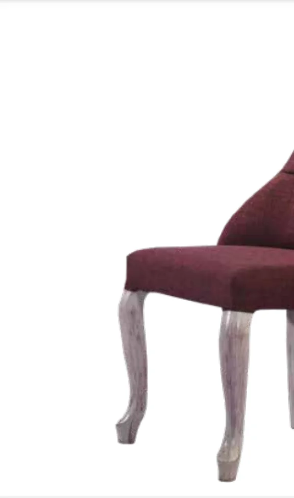 Sandalye 19804 Zus 066 Kapitone Model Bordo Renk Ort Oturm Sırt K