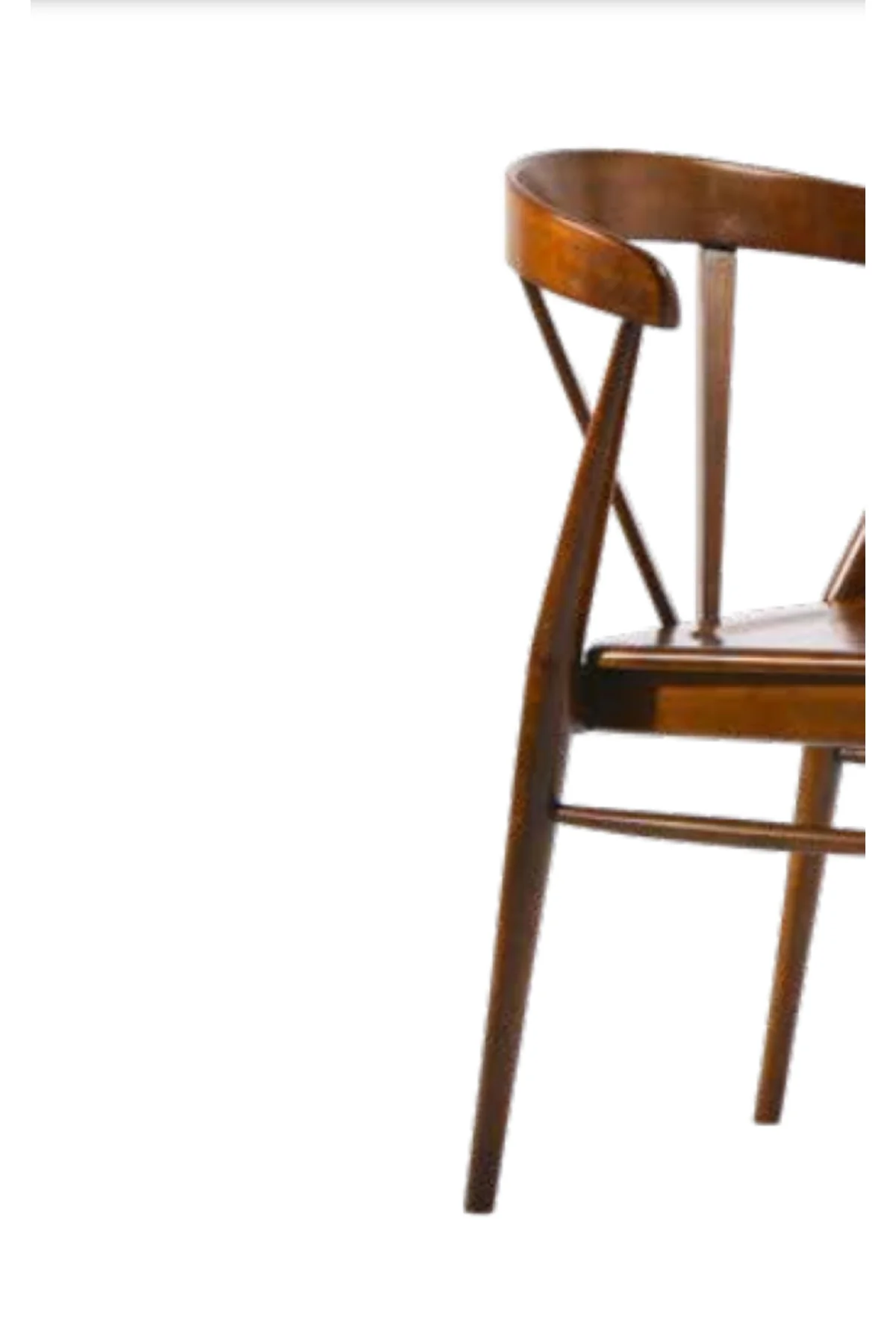 Sandalye 19834 Zus 2009 Model Kayın ayak kolçak Ort Oturum İnovatif Stil El Yapım - Görsel 3