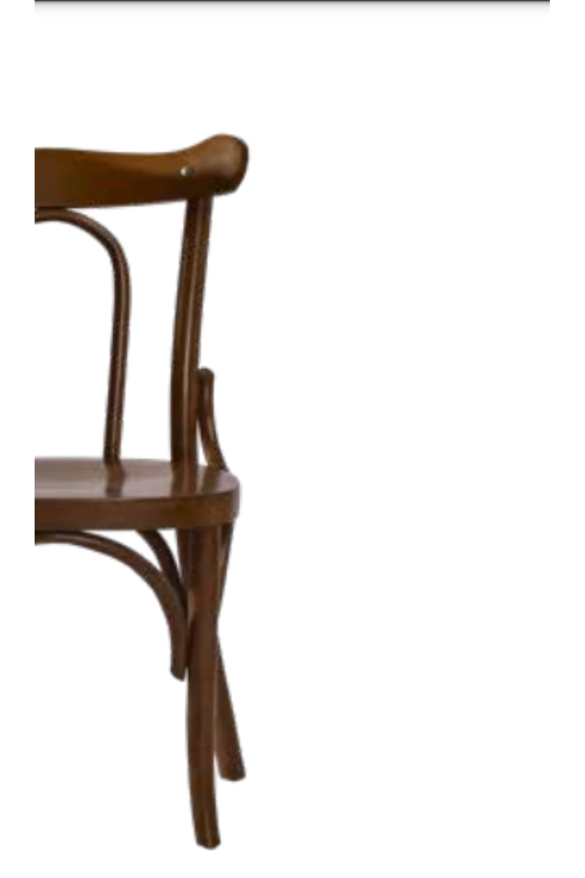 Sandalye 1985 Zus2205 Bambu Sırtlık Model Siyah Renk Kayın Ayak Oval Otr El Yapım - Görsel 4
