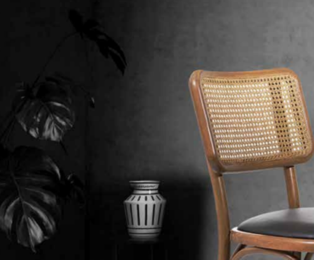 Sandalye 19854 Zus 2066 Hasır Sırtlık Bambu Aslan Ayak Kayın Suni