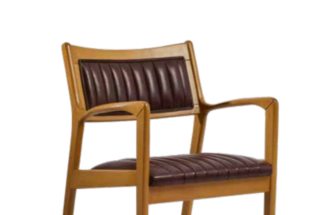 Sandalye 19855 Zus 2035 Diliml Döşem Kayın Bambu Küt Ayak Suni De