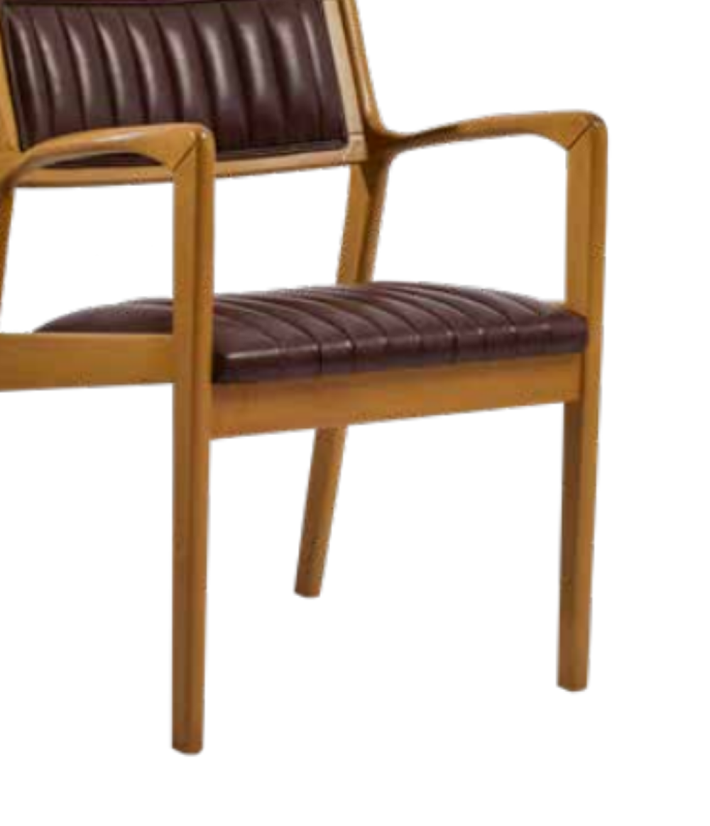 Sandalye 19855 Zus 2035 Diliml Döşem Kayın Bambu Küt Ayak Suni De