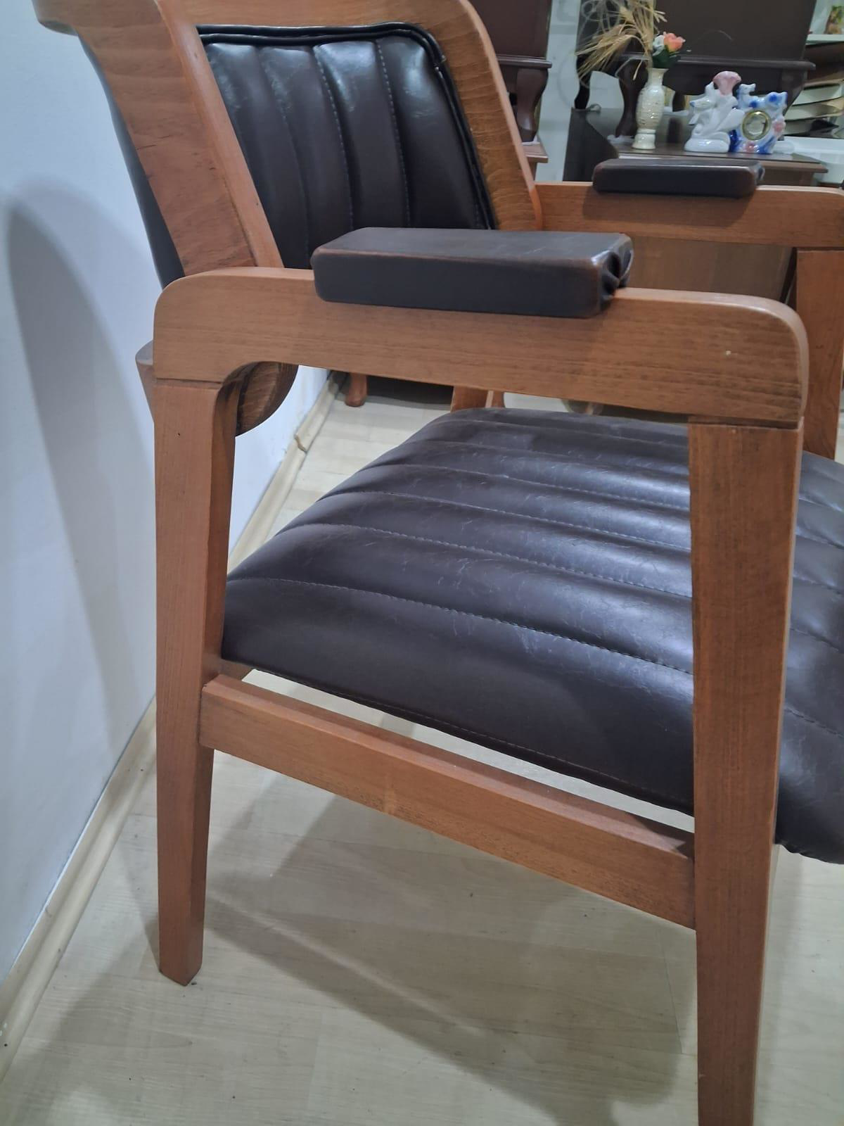 Sandalye 19863 Zus 2035 Dilim MODEL Kolçak Kayın Ortopedik Oturm 