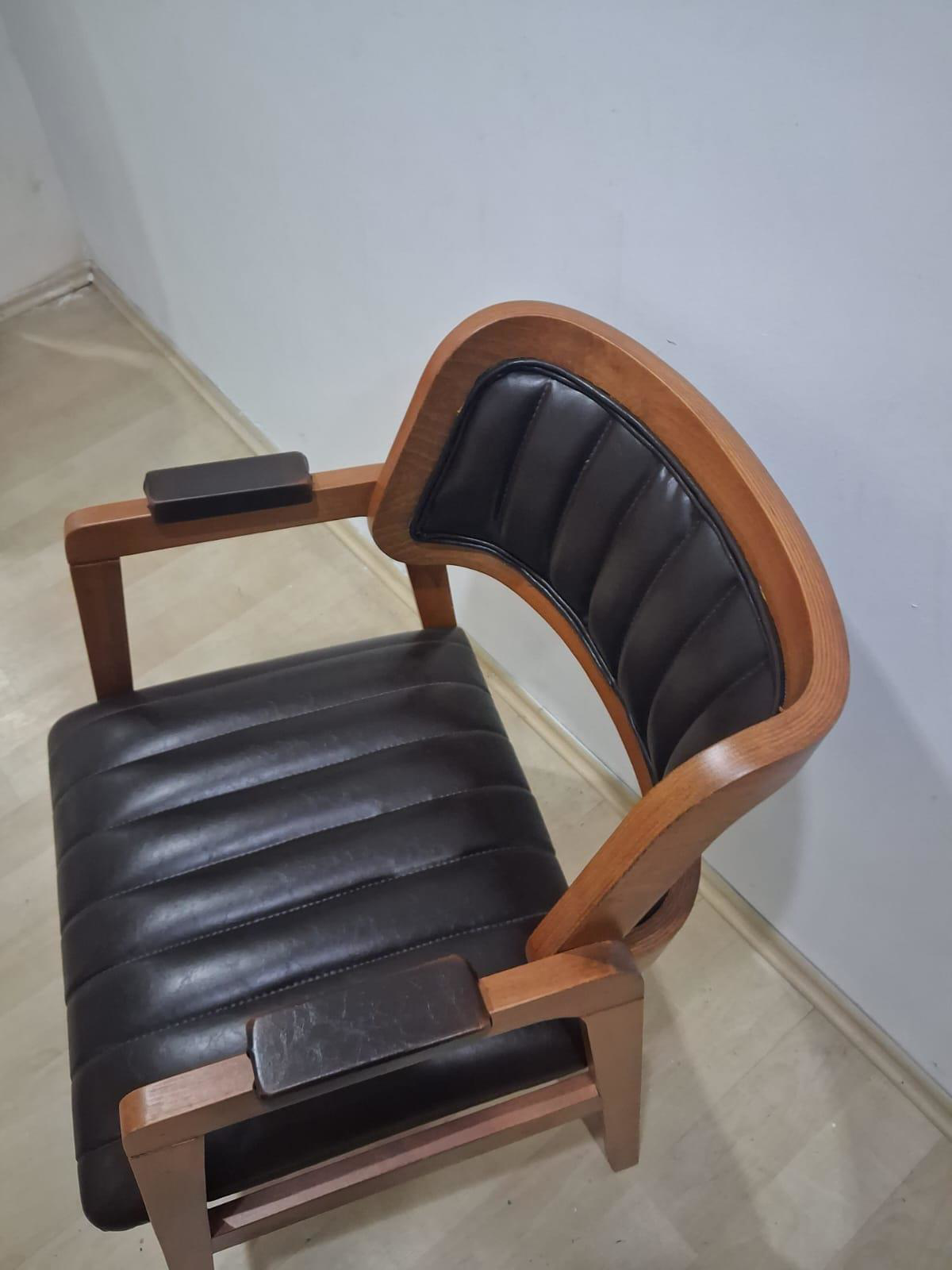 Sandalye 19863 Zus 2035 Dilim MODEL Kolçak Kayın Ortopedik Oturm 