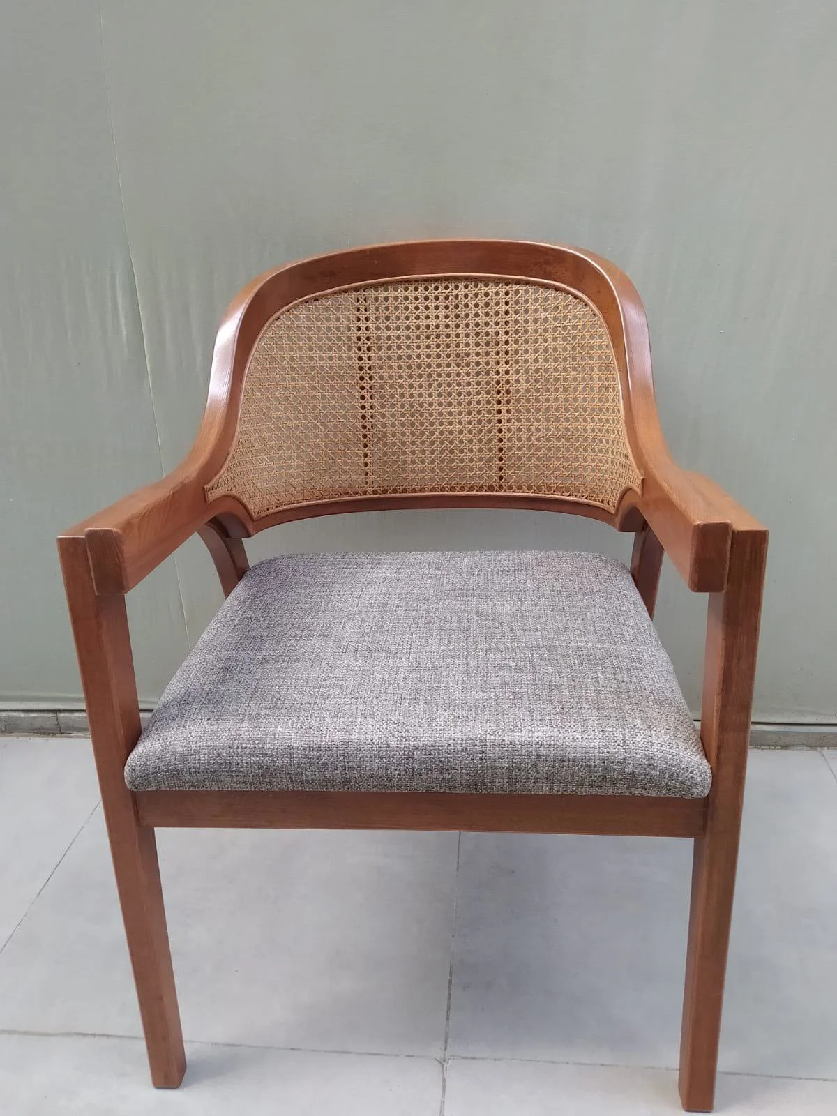 Sandalye 19868 Zus 2033 Hasır Sırtlık MODEL Ahşap Kayn ORT Oturum