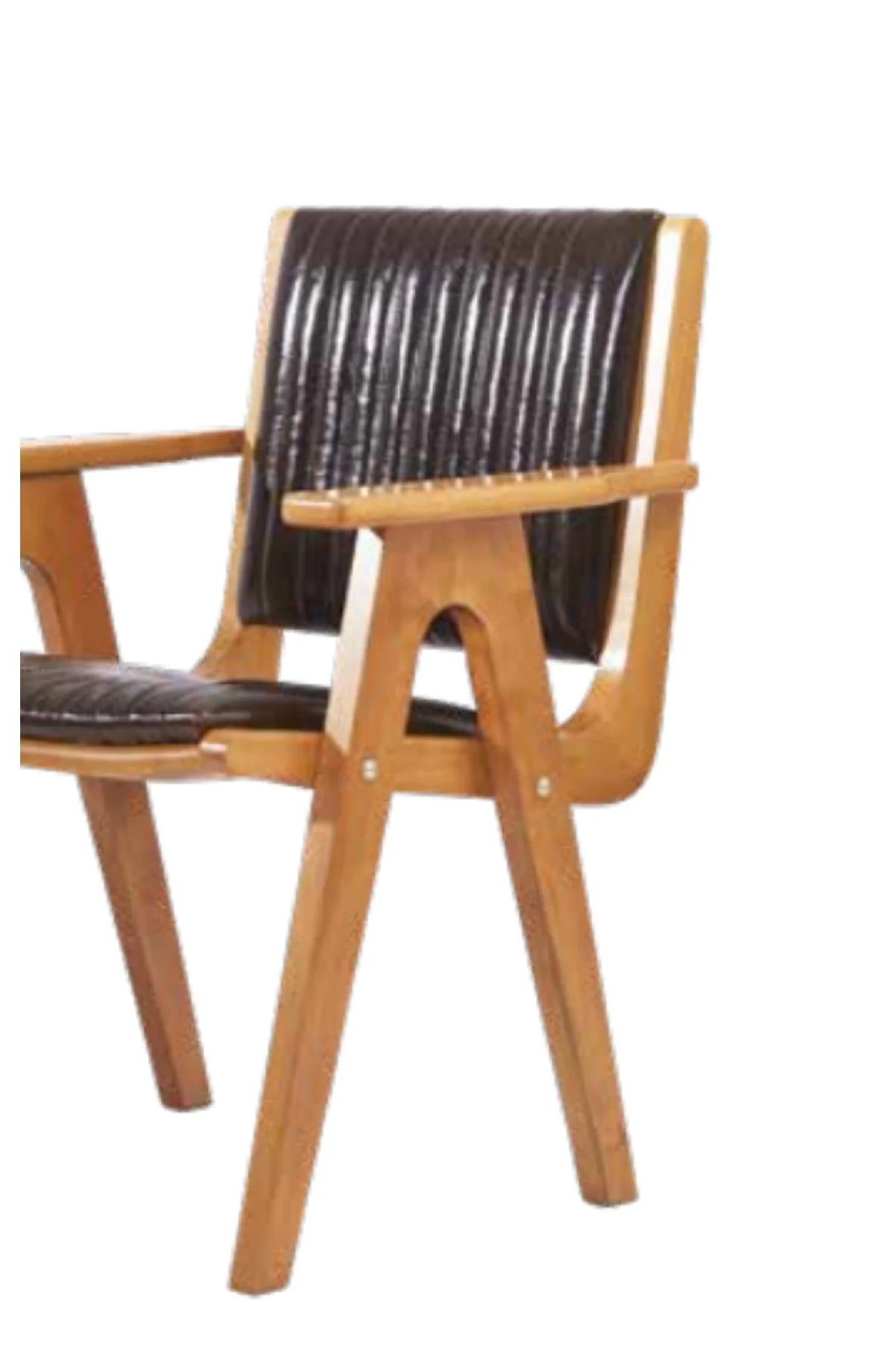 Sandalye 198717 Zus2027 Dilimli Sırtlık MODEL V Ayak Avangart Kayın Ayk Suni Deri Sandalye 198717 Zus2027 Dilimli Sırtlık MODEL V Ayak Avangart Kayın Ayk Suni Deri - Görsel 5