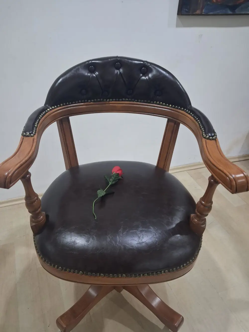 Sandalye 198724 Zus 2168 AMATSÖR Model Tam Kolçak Ayk Parlk Cevz 