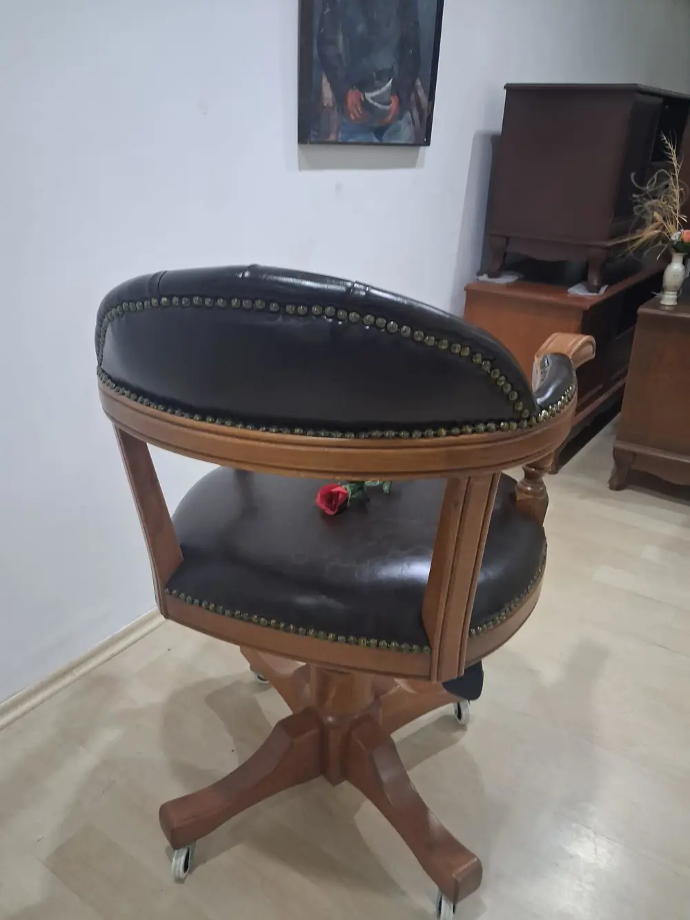 Sandalye 198724 Zus 2168 AMATSÖR Model Tam Kolçak Ayk Parlk Cevz 