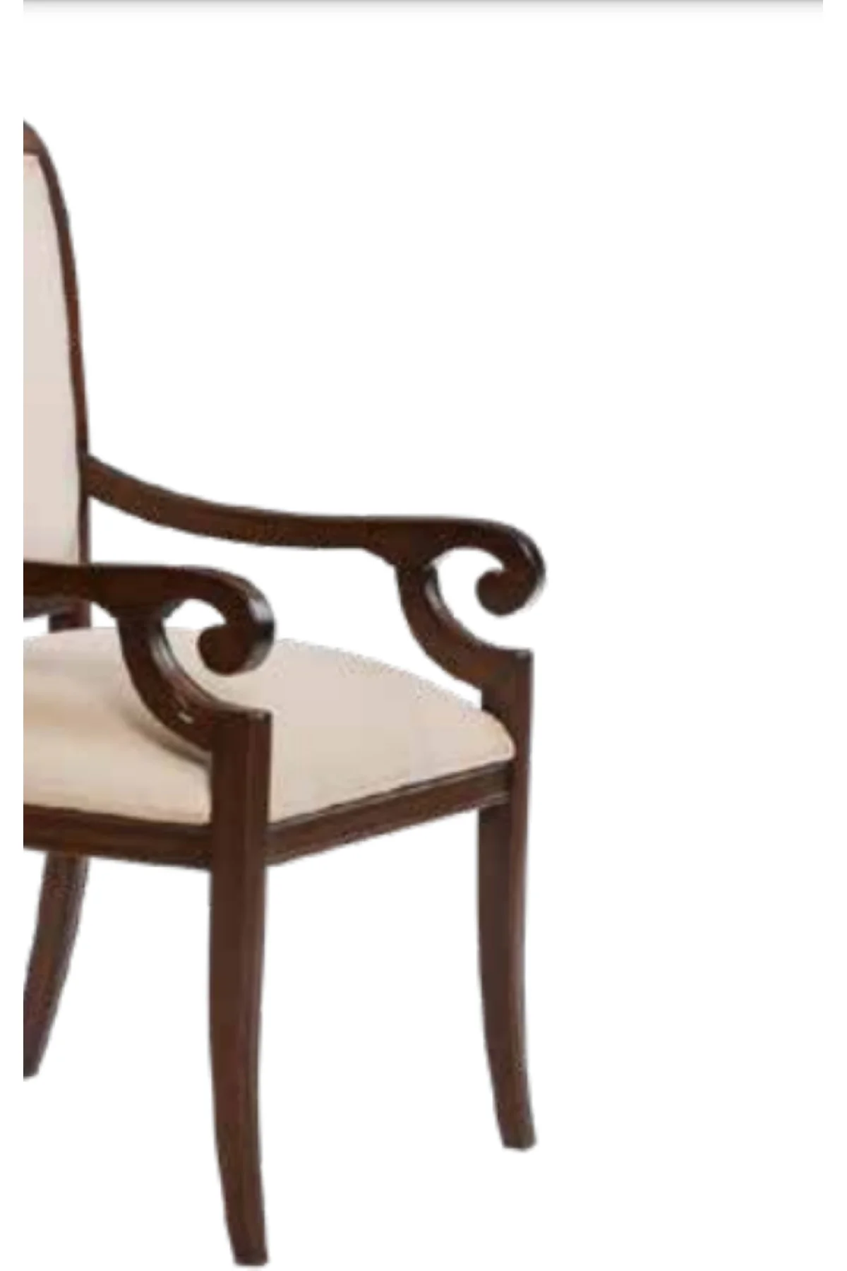 Sandalye 198737 Zus2163 S Kolçak Model Kayın Retro Ayak Babyfac kumaş El Yapım - Görsel 5