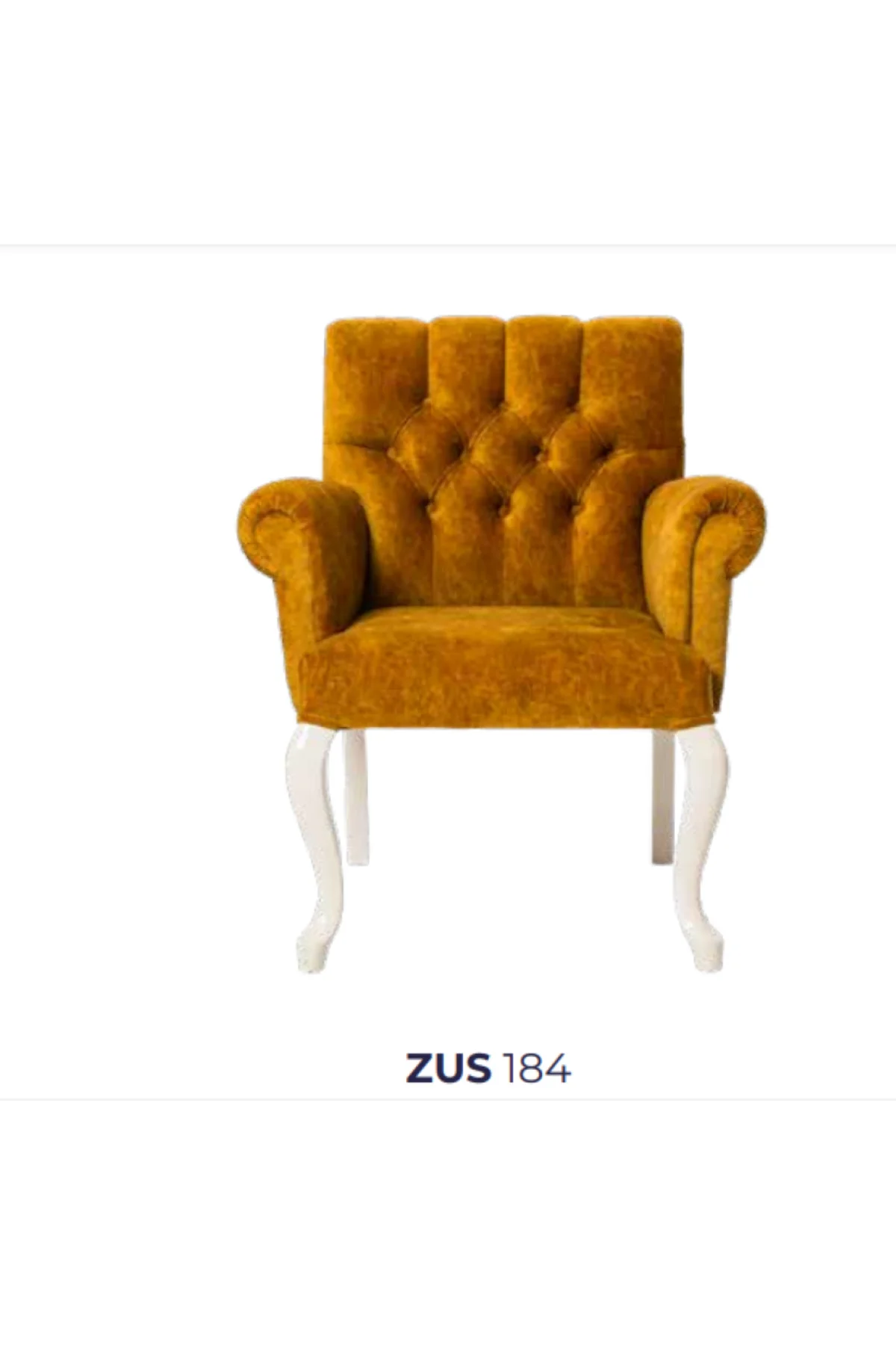 Sandalye 198756 Zus2262 Kapiton Berjer Kayın Retro Ayak Beyaz -Sarı kumş El Yapım Sandalye 198756 Zus2262 Kapiton Berjer Kayın Retro Ayak Beyaz -Sarı kumş El Yapım