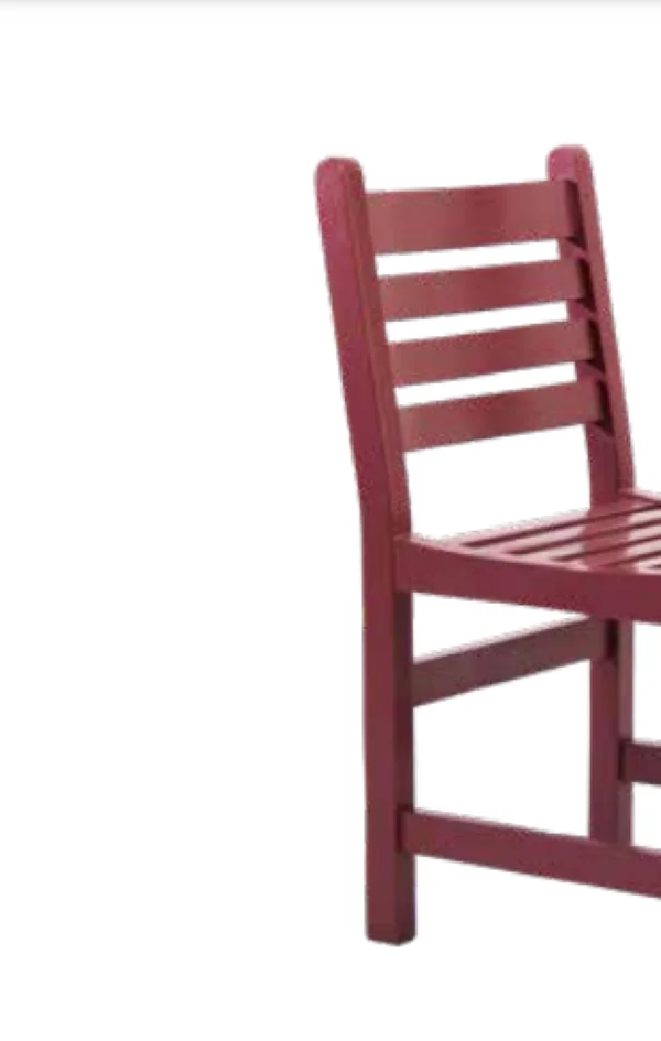 Sandalye 198784 Zus2212 Ahşap Sırtlık Köy tipi Model Parlak PEMBE