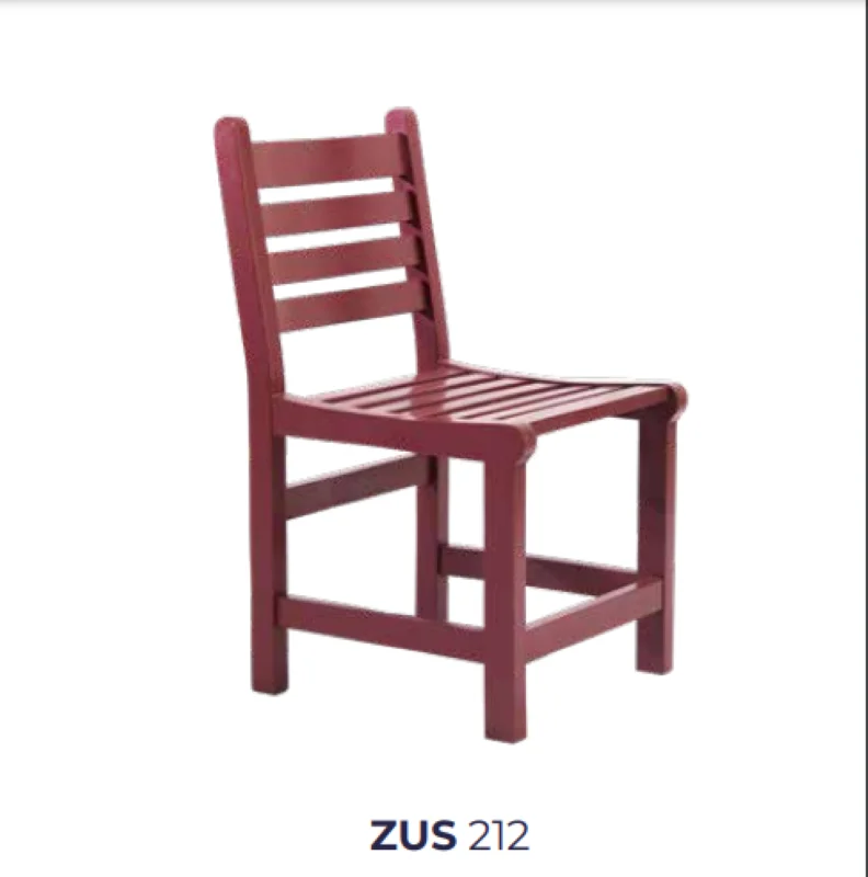 Sandalye 198784 Zus2212 Ahşap Sırtlık Köy tipi Model Parlak PEMBE
