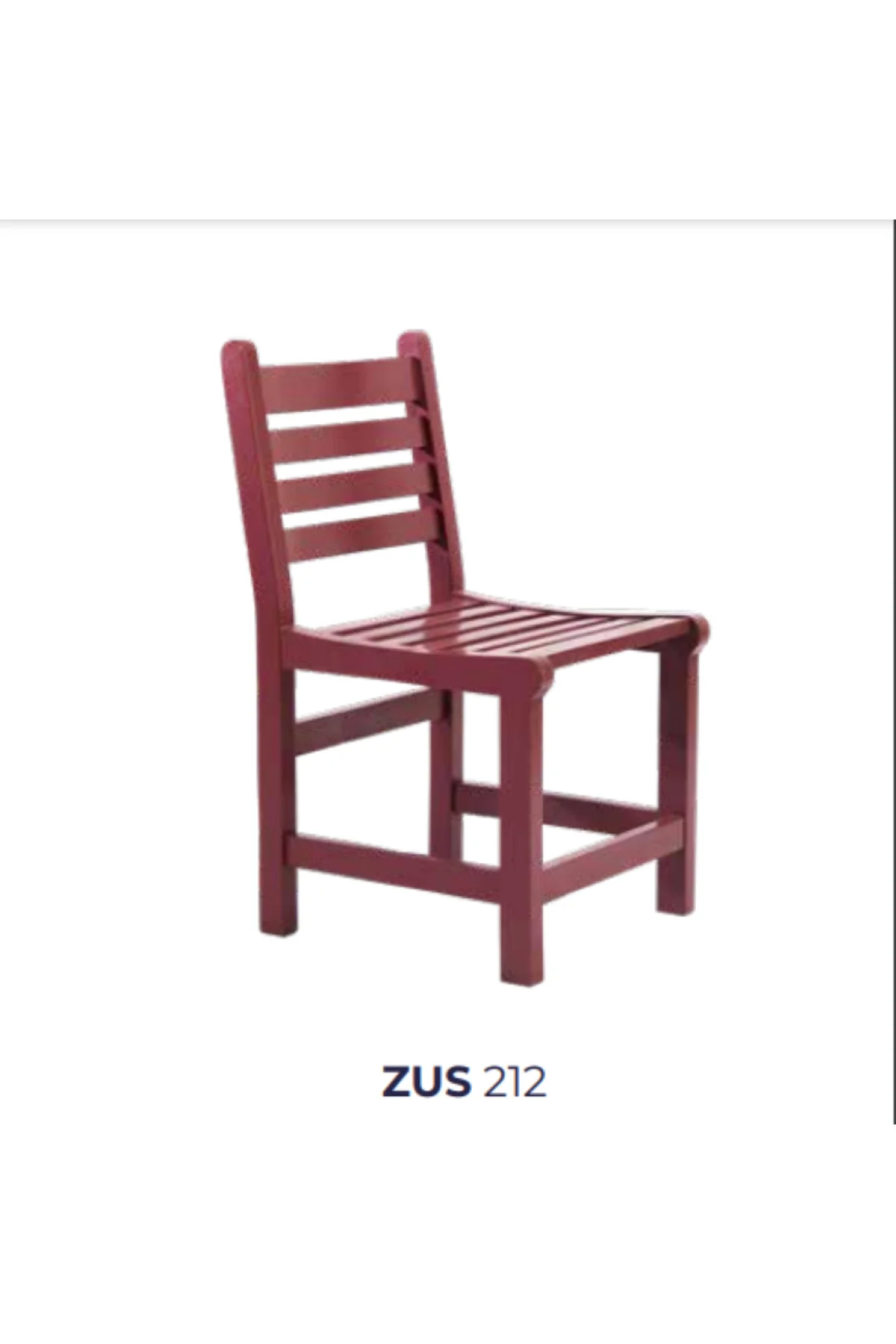 Sandalye 198784 Zus2212 Ahşap Sırtlık Köy tipi Model Parlak PEMBE Ahşp Kayın Ayak - Görsel 7