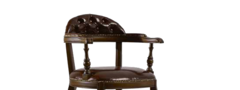 Sandalye 1997 Zus 2274 Yüksek BAR Model Sırt Kapiton rugan DERİ K