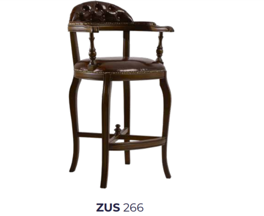 Sandalye 1997 Zus 2274 Yüksek BAR Model Sırt Kapiton rugan DERİ K