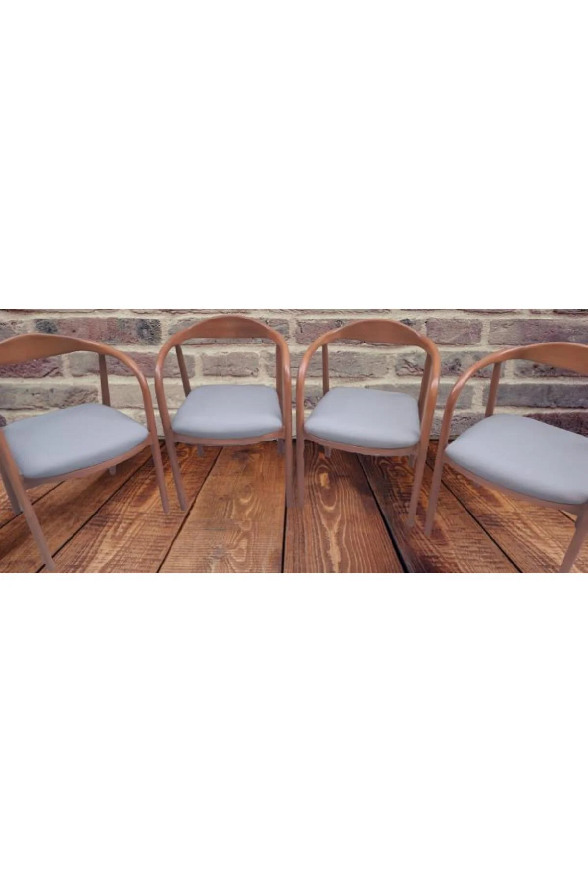 Sandalye 90002 Yılan Tam Kolçak Model Kayın Retro Ayak Ceviz Renk 4ad El Yapım Sandalye 90002 Yılan Tam Kolçak Model Kayın Retro Ayak Ceviz Renk 4ad El Yapım - Görsel 3