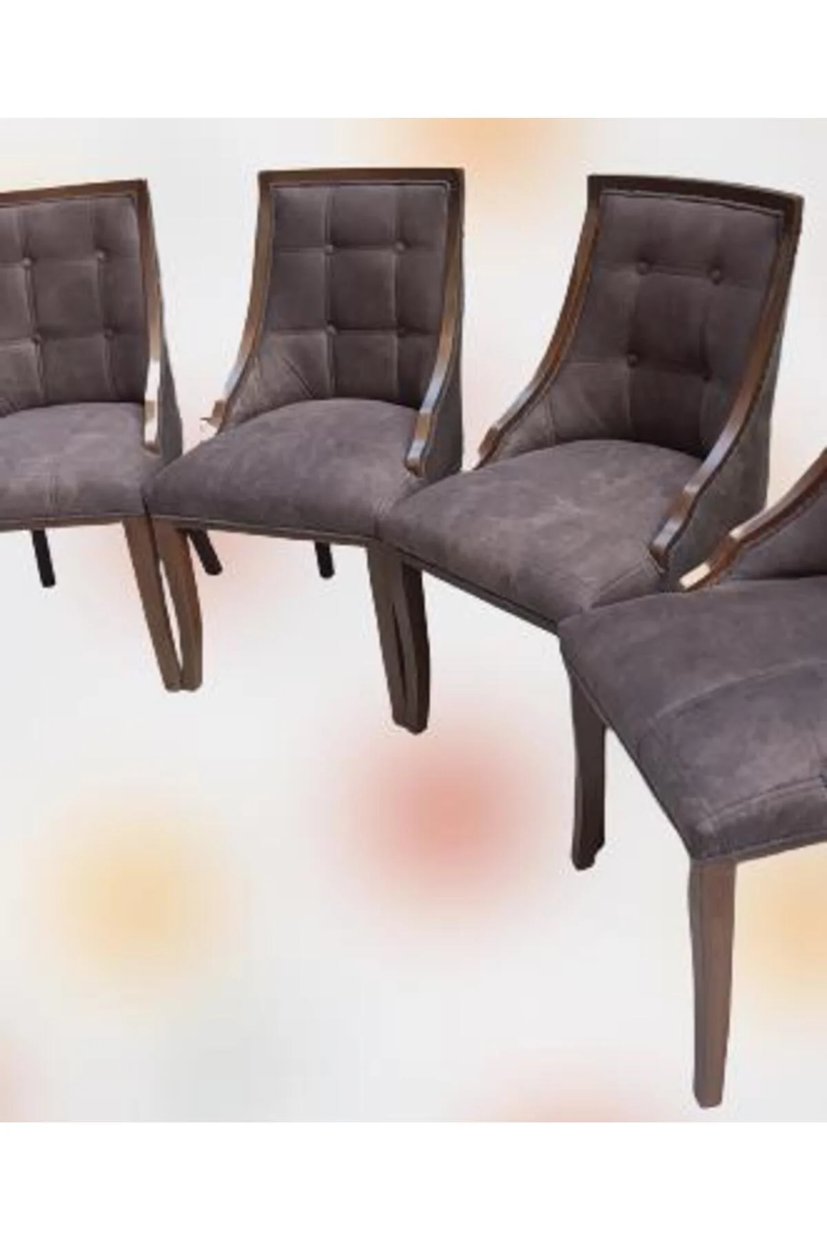 Sandalye 90146 Zus 40 Kayın ayak Kalite giydirme KAPİTON Kumaş Döşem 4Ad El Yapım Sandalye 90146 Zus 40 Kayın ayak Kalite giydirme KAPİTON Kumaş Döşem 4Ad El Yapım - Görsel 6
