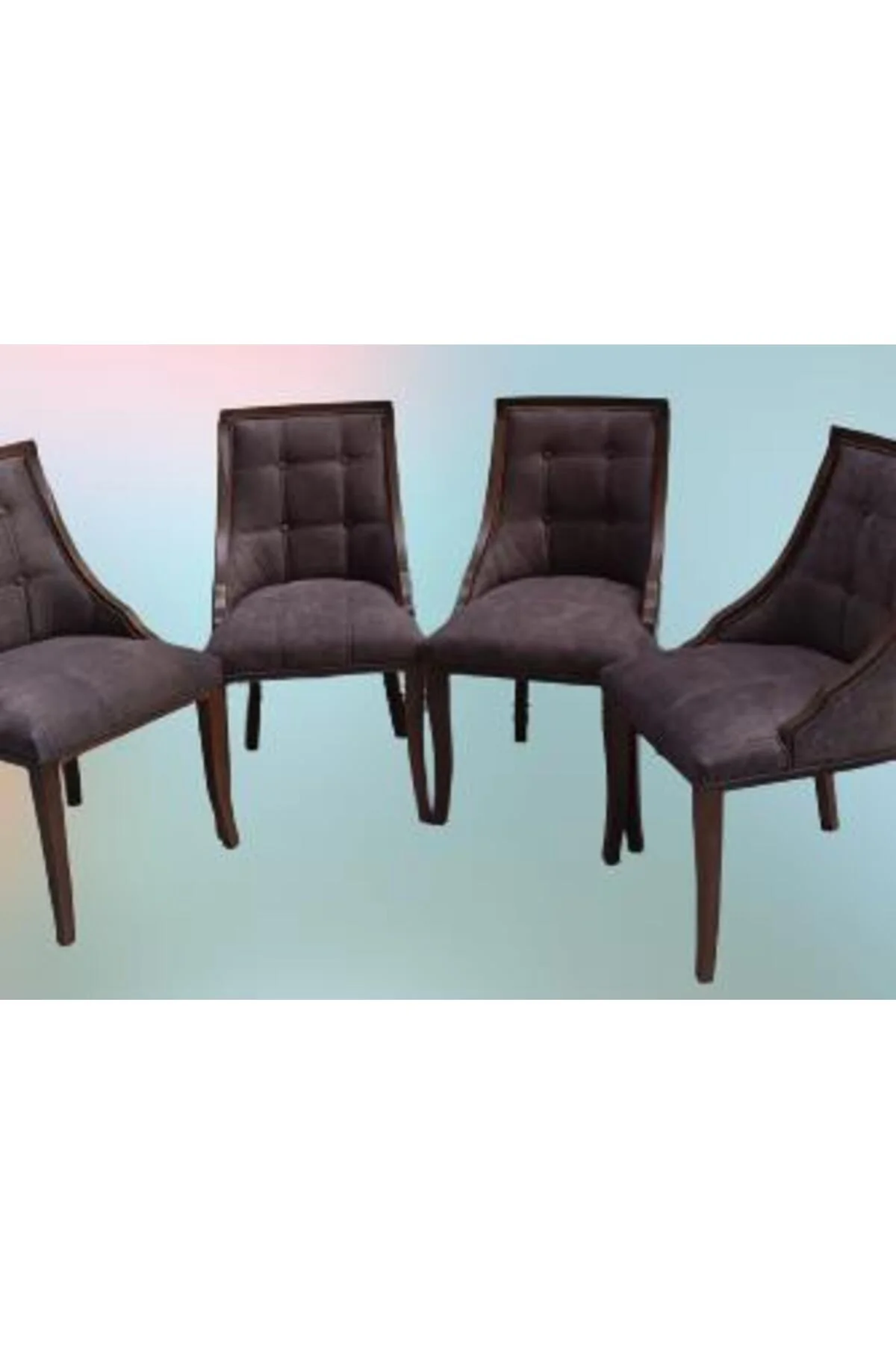Sandalye 90146 Zus 40 Kayın ayak Kalite giydirme KAPİTON Kumaş Döşem 4Ad El Yapım Sandalye 90146 Zus 40 Kayın ayak Kalite giydirme KAPİTON Kumaş Döşem 4Ad El Yapım - Görsel 4