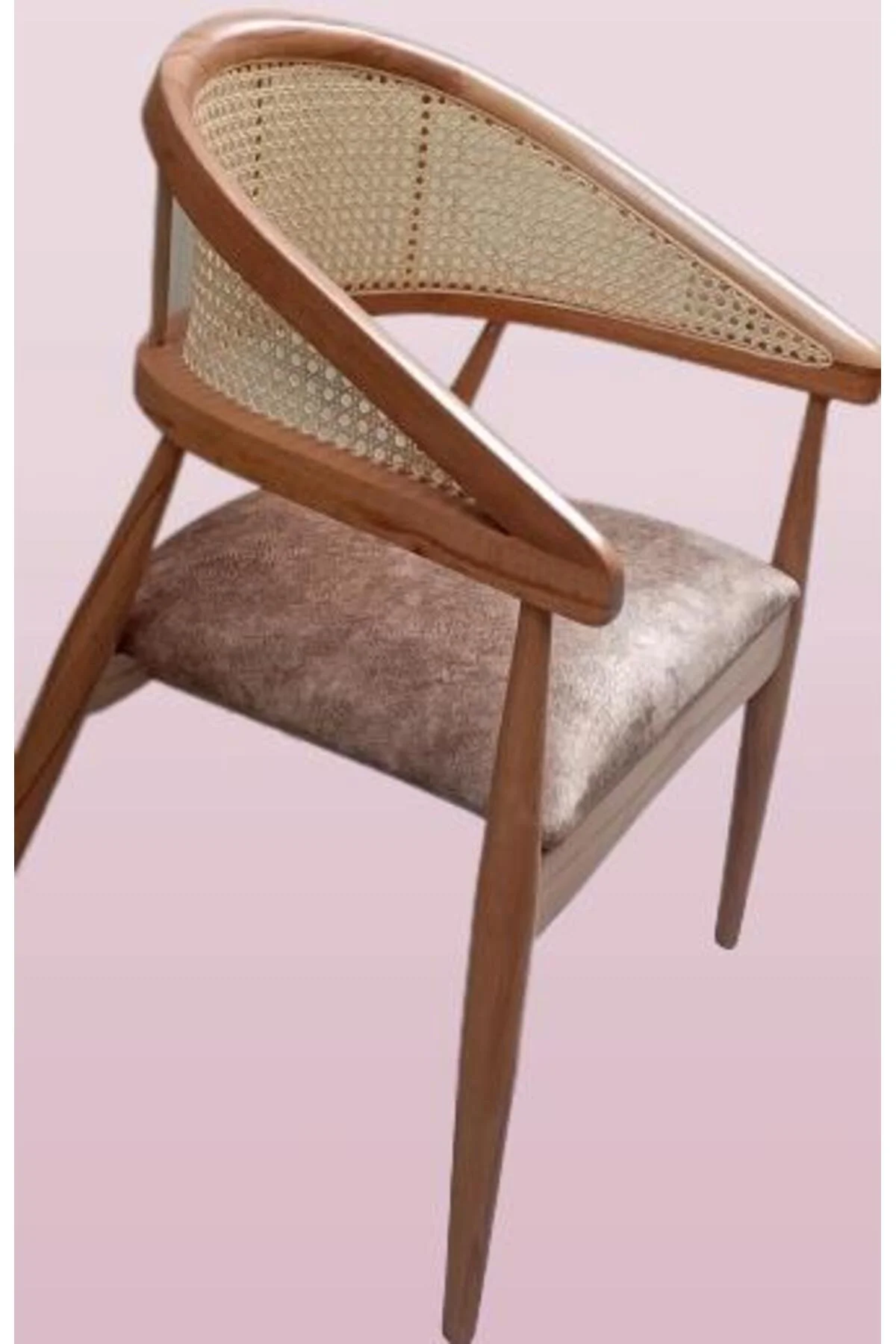 Sandalye 90159 İnci Hasır Klasik Model Ort Oturum Kayın Ayak Soho kumaş El yapım Sandalye 90159 İnci Hasır Klasik Model Ort Oturum Kayın Ayak Soho kumaş El yapım - Görsel 4