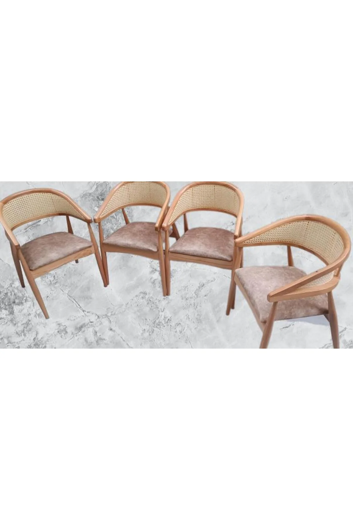 Sandalye 90161 İnci Hasır Model Kayın Tam Kolçak Meşe renk Geniş Oturum El Yapım Sandalye 90161 İnci Hasır Model Kayın Tam Kolçak Meşe renk Geniş Oturum El Yapım - Görsel 3