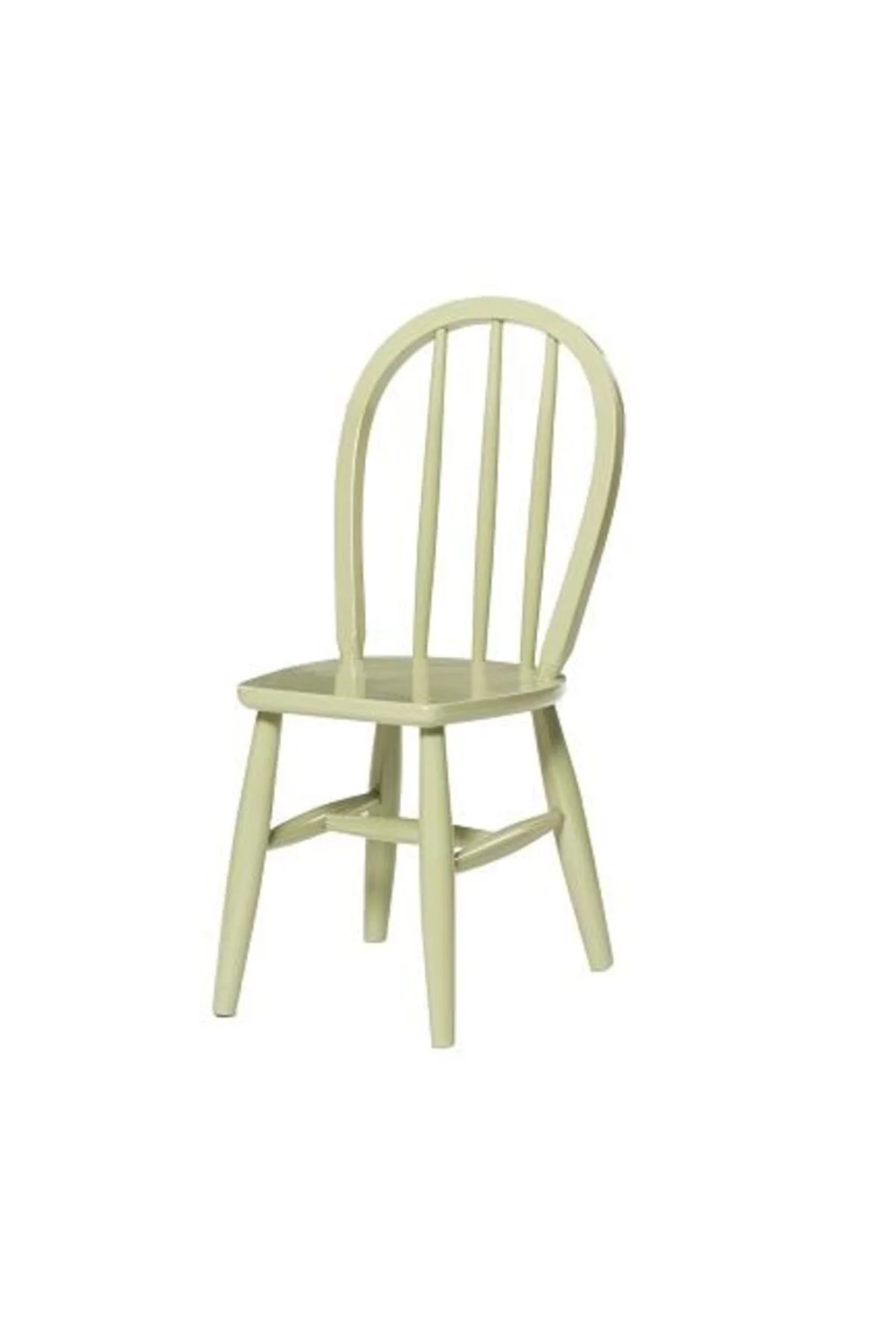 Sandalye 90469 Zus2272 Çıtalı Oval Sırtlık Model Ahşap Kayın Ayak Krem El Yapım - Görsel 6