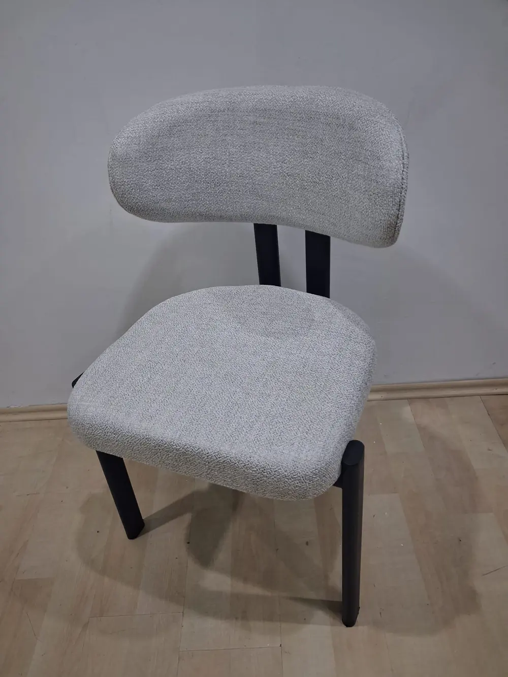 Sandalye 90603 Eliza Model Metal Siyah Ayak 1 Ad Ortopedik Kalın 