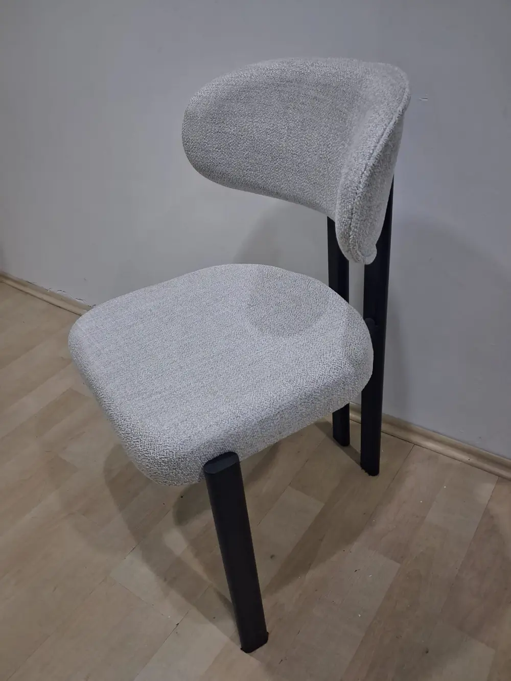 Sandalye 90603 Eliza Model Metal Siyah Ayak 1 Ad Ortopedik Kalın 