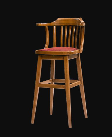 Sandalye ST 14155 Zus269 YÜKSEK BAR DÖNER Klasik Model Kayın Cevi