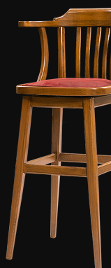 Sandalye ST 14155 Zus269 YÜKSEK BAR DÖNER Klasik Model Kayın Cevi