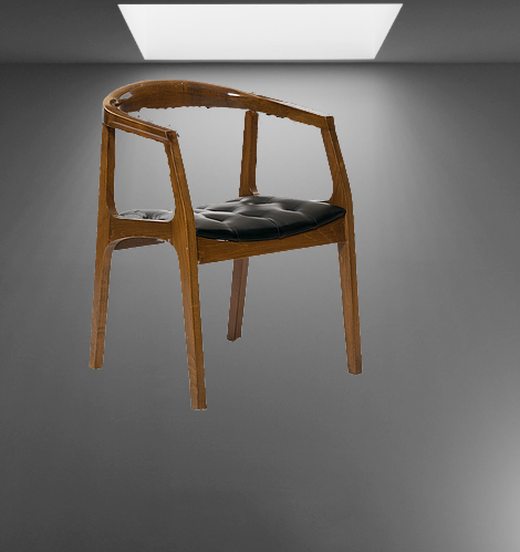 Sandalye ST 14221 Zus2049 TAM KOLÇAK Sağlam Kayın RETRO Ayak Parl