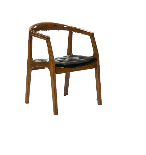 Sandalye ST 14221 Zus2049 TAM KOLÇAK Sağlam Kayın RETRO Ayak Parl