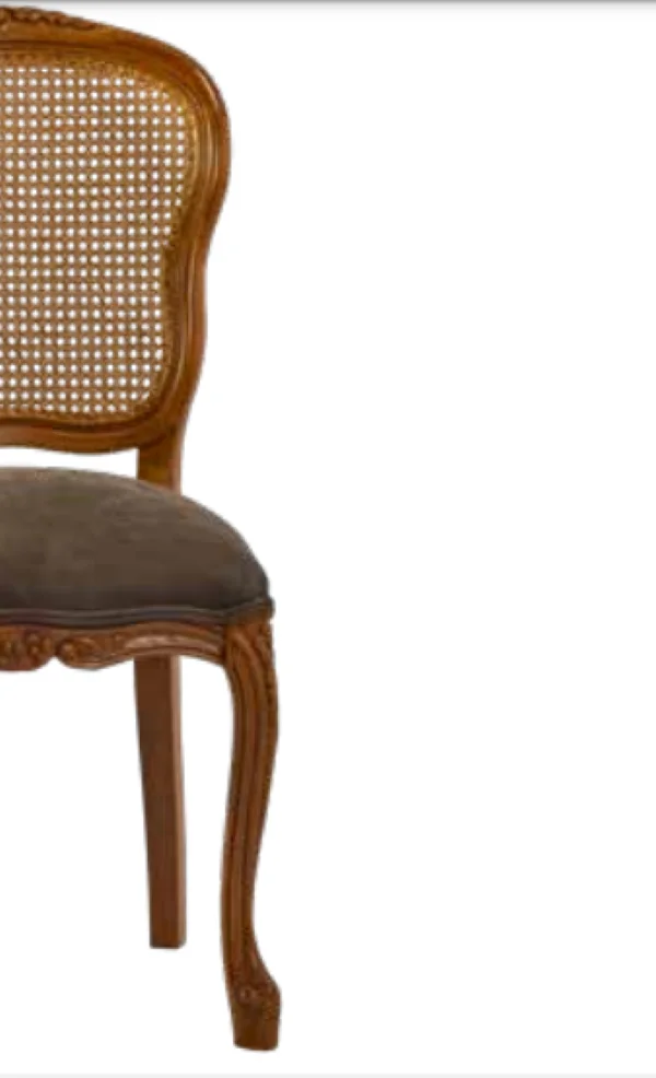 Sandalye ST 19761 Zus 2141 HASIR SIRT Model Kayın Oyma Çizgi Ayak